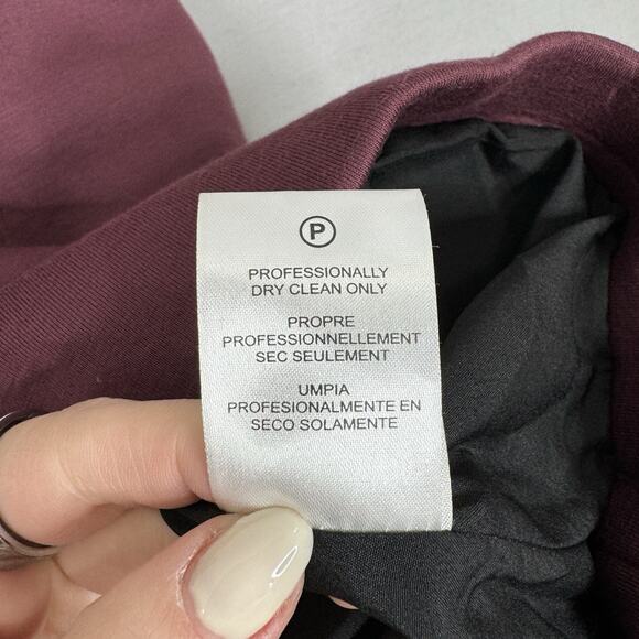 Dhruv Kapoor Anthro Womens Dress XL Purple Sequined Floral Textured Shift Boho - Picture 14 of 14